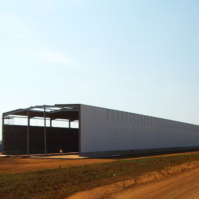 Q345B Portal Frame Warehouse อาคารโครงสร้างเหล็กเบา Longlife
